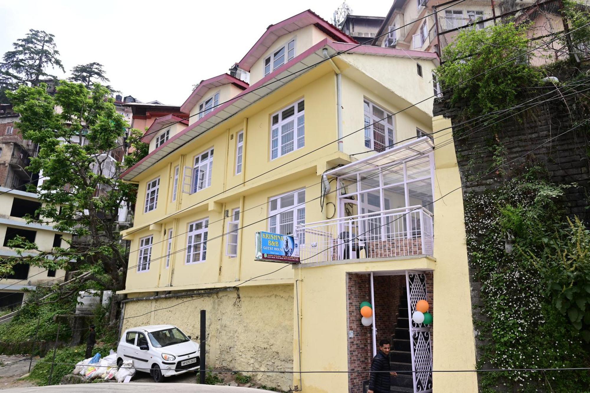 Krishna B&B Near Mall Road Shimla Esterno foto