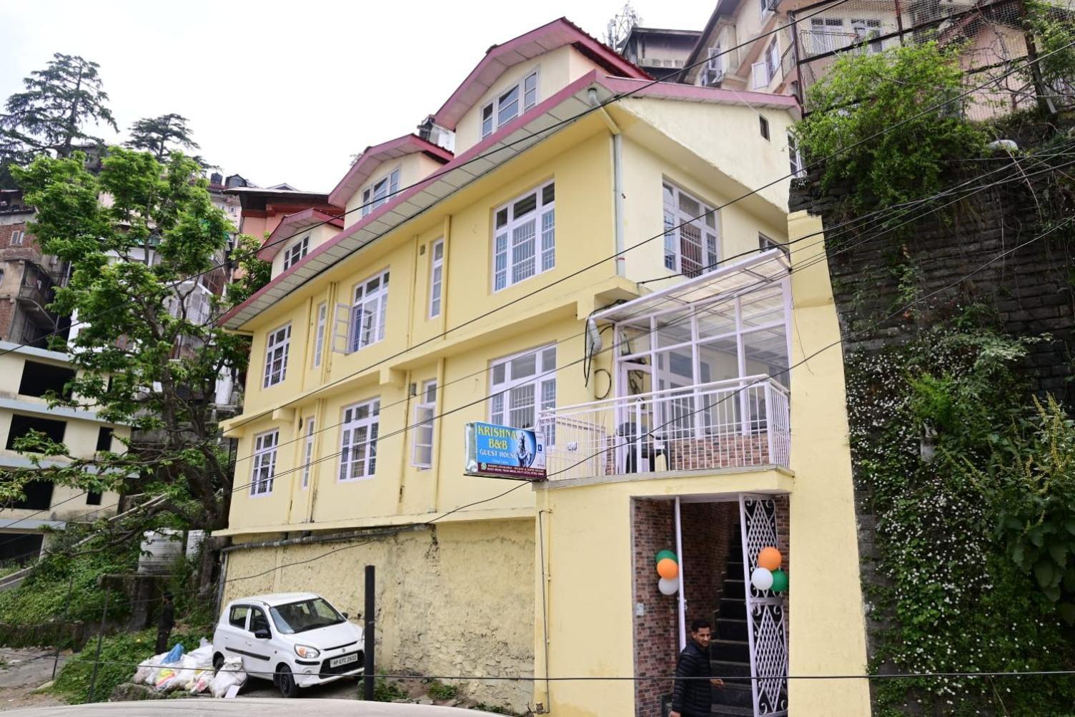 Krishna B&B Near Mall Road Shimla Esterno foto